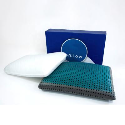 China Anti-Static Cooling Gel Pillow, Memory Foam Activated Carbon Infusion Bamboo Airy Pillow For Sleepe for sale