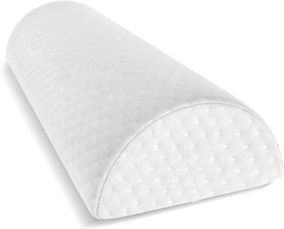 China Anti-Static Back Pain Relief Memory Foam Pillow - Half Moon Bolster Knee Pillow For Side Sleeping for sale