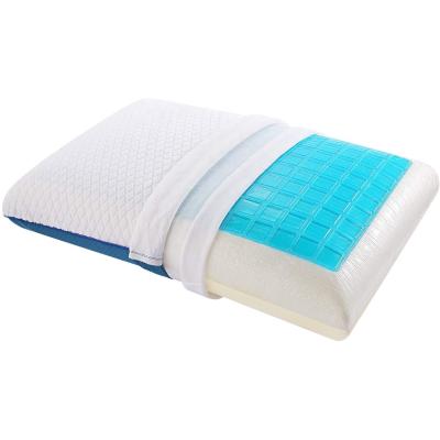 China Neck Support Gel Memory Foam Pillow Pillow Sidel Cooling Cooling Sleep for sale