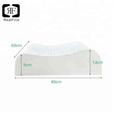 China Anti-Apnea Cushion White Color Cushion Thailand Ergonomic Washable Ergonomic 100% Natural Latex Pillow For Sleep for sale