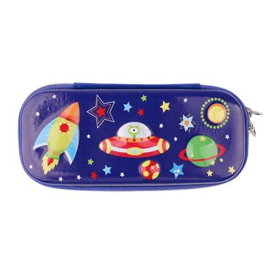 China Schools & Hard-top BETWEEN THE PITS EVA Pencil Case Galaxy Print Custom Kids Cool Offices Pencil Case Manufacturer for sale