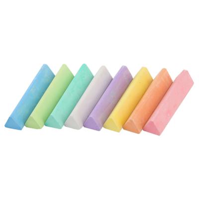 China Chalk LCK078 Large, 8 Count Triangular Colored BETWEEN THE PITS School & Craft Supply Chalk for sale