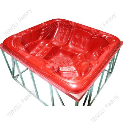 China Outdoor Hot Sale Acrylic Whirlpool Mold Freestanding Spa Hydrotherapy Hot Tub Mold for sale