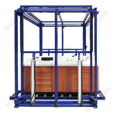 China Easy Operated Lift Machine Automatic Movable Factory Elevator Machine for Bathtub Hottub Spa Jacuzzi Intelligence Lift Equipment for sale