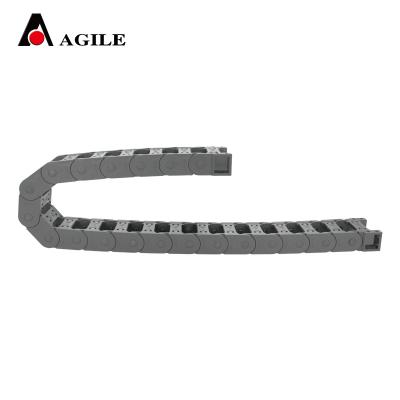 China 20*50 MTK Series Flexible CNC Open Type Reinforced Nylon Cable Chain for sale