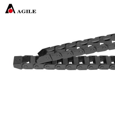 China MINI Type 10*16 kJ Mini Slot Open Type Nylon Drag Chain For Elevator for sale