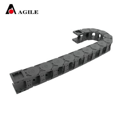 China Shops 45*50 mm SK Open Type Building Material Plastic Drag Chain For CNC for sale