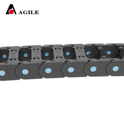 China Flexible Open Type Side Openable 25*50 Mm MTK Flexible Nylon Drag Chain for sale