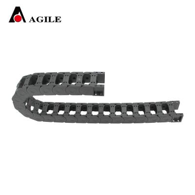 China 30*50 mm MTK Bridge PA6 Flexible Nylon Type Cable Drag Chain for sale