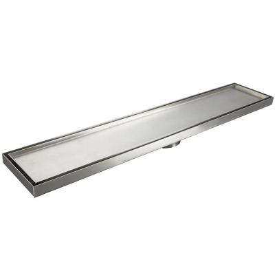 China Modern Linear 800mm Tile In Shower Floor Drain For Bathroom for sale