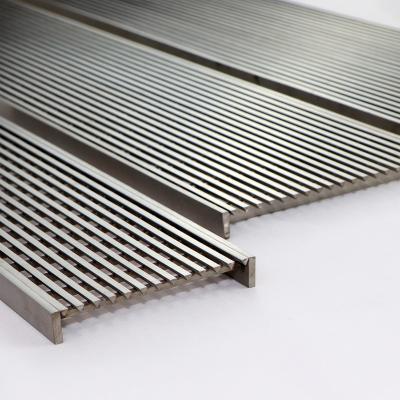 China China Factory Modern Heavy Duty Stainless Steel Drain Grate Cover Driveway Grate for sale