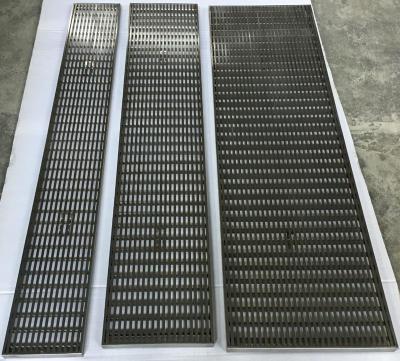 China Modern Outdoor Driveway Walkway Swimming Pool Drain Grate Cover Galvanized Grating for sale