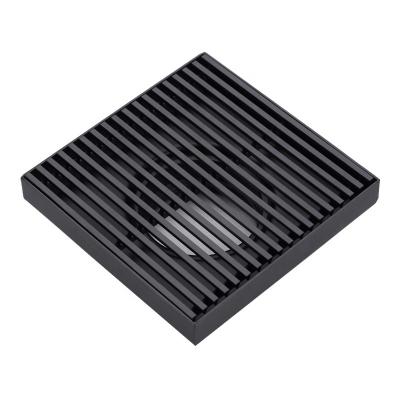 China Modern Bathroom Stainless Steel Shower Square Floor Drain for sale