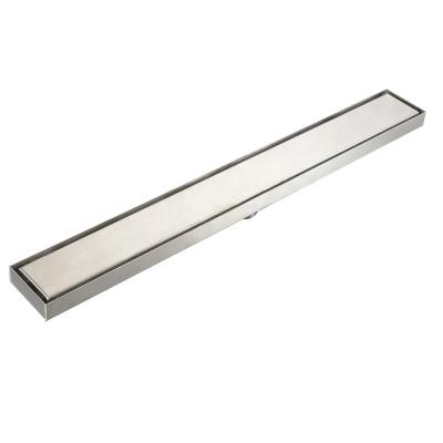 China Modern Cheap Price 600mm Stainless Steel Bathroom Tile Insert Shower Drain Linear for sale