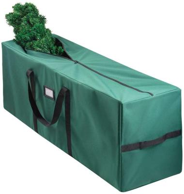 China Xmas Heavy Duty Storage Box Container Large Christmas Tree Storage Bag for sale