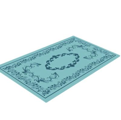 China New Muslim Worship Flannel Pattern Worship Blanket Hui Covering Prayer Mat Washable Widened Thickened Covering Mosque for sale