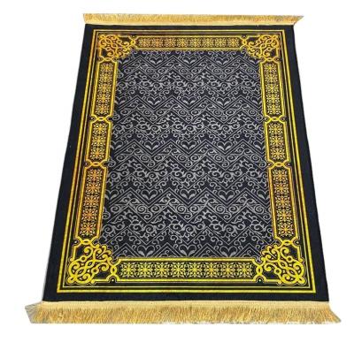 China Washable Worship Mat Islamic Pilgrimage Prayer Mat Hui Worship Carpet Modern Machine MADE Support Custom Sizes Customized Color Low Pile for sale