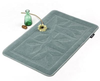 China Eco-friendly.anti-slip.water-proof 600gsm BCF Low Anti-Silp High Cut Loop Pile Mat For Bathroom Living Room Kichen Room Door Mat Hot Sale for sale