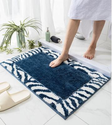 China Non Slip Bath Mats Shower Waterproof Bathroom Floor Mat Hotel Non Slip Eco-Friendly Bath Mat for sale