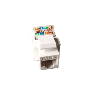 China Compliant Telecom Mains FLET DTX-1800 UTP cat5e RJ45 Unshielded Female Networking Cabling Keystone Jack for sale