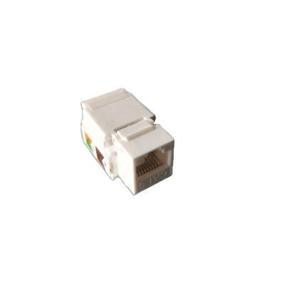 China Unprotected Crown 110 IDC cat6 female trapezoidal jack for sale