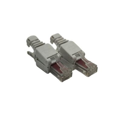 China Toolless RJ45 RJ45 Cat6 Male Modular Jack Connector Modular Plug RJ45 Jack UTP for sale