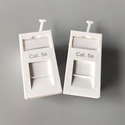 China Wholesale Durable Rj45 Cat5E Cat6 Telecommunication Good Quality Face Plate for sale