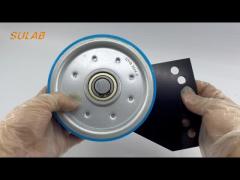 Otis door hanging wheel with mounting base Elevator Spare Parts