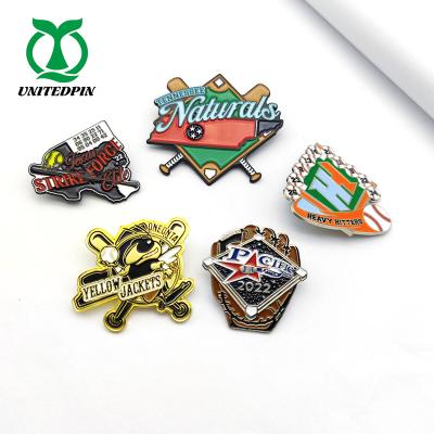 China Wholesale Custom Pin Custom Enamel Pin Japan Hot Sale Sports Baseball Pin for sale