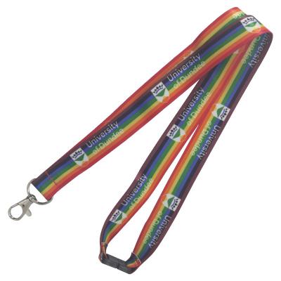 China Sublimation Promotional Polyester Gift Nylon Plain Cheap Personalized Custom Logo Cell Phone Straps Printed Lanyard for sale