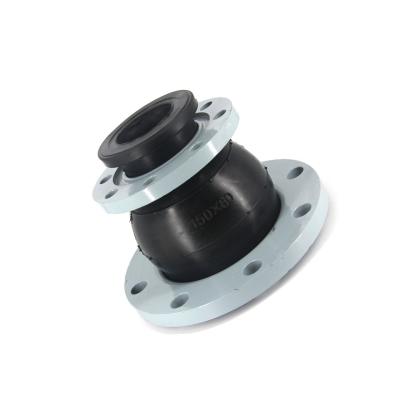 China Flange type flexible vibration dn150 concentric reducer rubber soft expansion joint connector elongation/compression/reduction suppliers for sale