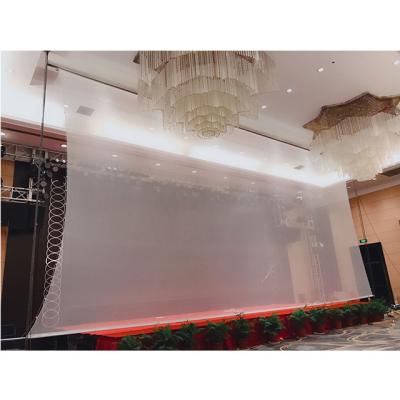 China Electric Online Holographic Transparent 3D Projection Screens Mesh 3D Holographic Projection Screen for sale