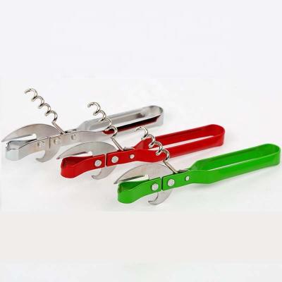 China Sustainable Hot Sale Corkscrew Shaped Red Wine Bottle Opener for sale