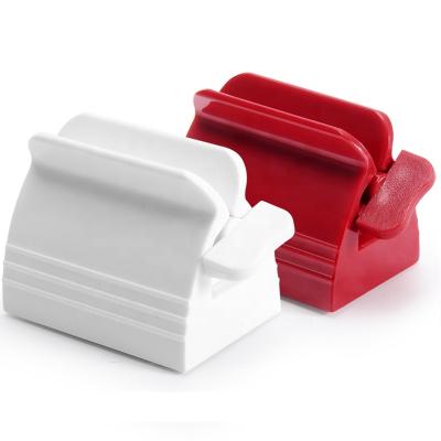 China Mini Manual Toothpaste Tube Squeezer Household Viable High Quality Toothpaste Clip Plastic Custom Toothpaste Squeezer for sale