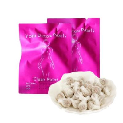 China Anti-bacteria Dropshipping Wholesale Feminine Hygiene Products Yoni Detox Pearls Herbal Pads for sale