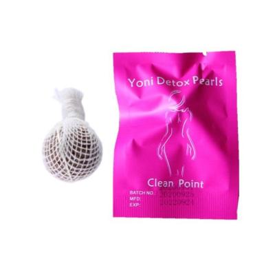 China Yoni Detox Pearls Postpartum Postpartum Cleansing Recovery Detox Anti-bacteria Vaginal Pads Increase Sex Life Vaginal Pearls for sale