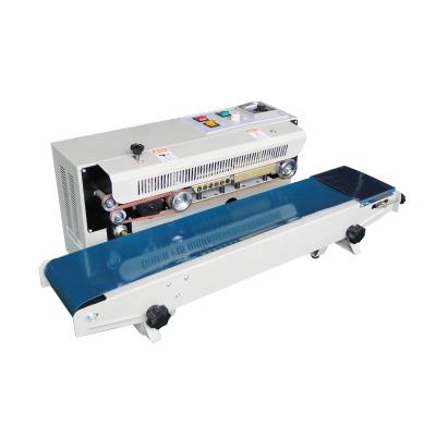 China Beverage Factory Price Continuous Plastic Pouch Bag Sealing Machine for sale