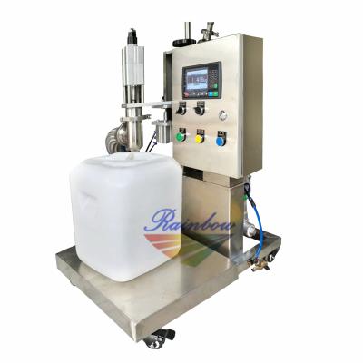 China Cheap Price Food Weighing Type 20kg Aerosol Paint Filling Machine for sale