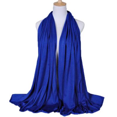 China Long Style Muslim Tank Top Scarf Simple Solid Simple Hijab Wholesale for sale