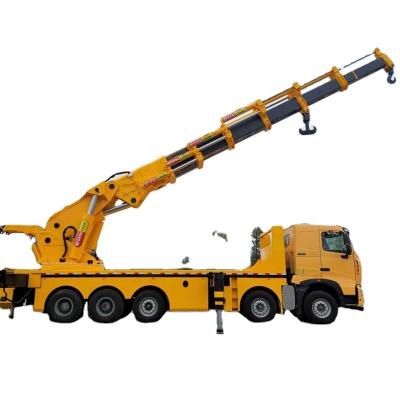 Cina Angolo di amplitudine massimo 80° 30 tonnellate 40 tonnellate Folding Hydraulic Arm Truck Mounted Telescopic Knuckle Boom Crane in vendita