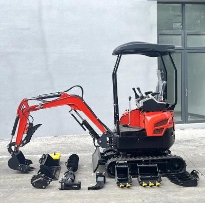 China Farm Mini Excavator 0.8T 1T 1.5T 3.5ton with 38KN Arm Digging Force EPA CE OEM EURO5 for sale