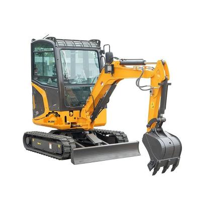 China 1.7 Ton Hydraulic Crawler Excavator With Cab Guard Small Farm Excavator for sale