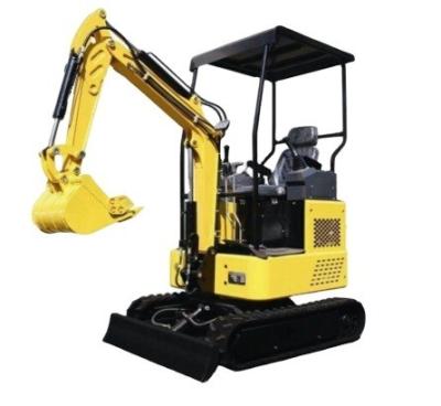 Cina 1.5T Mini Digger HJH R325 Escavatore idraulico e ricambi Bosch Rexroth in vendita