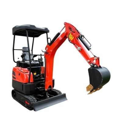 China Mini excavadora de cilindro hidráulico japonés de 1,4 toneladas 2 toneladas pequeña excavadora micro en venta