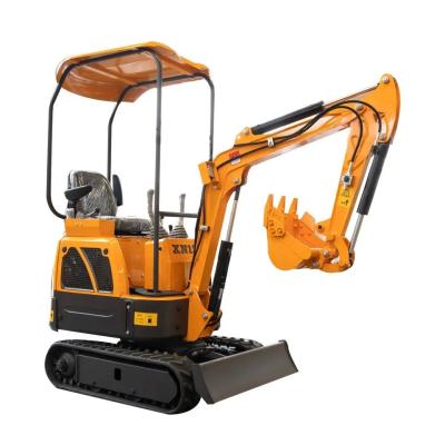 China Pequeña excavadora agrícola con engranaje de caja de engranajes de bomba de 3,5 toneladas de motor Kubota Mini excavadora amarilla en venta