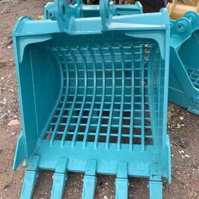 Chine Les pièces jointes de l'excavateur OEM Esquelette Bucket Siège de roche tamisage Riddle Excavator Bucket à vendre