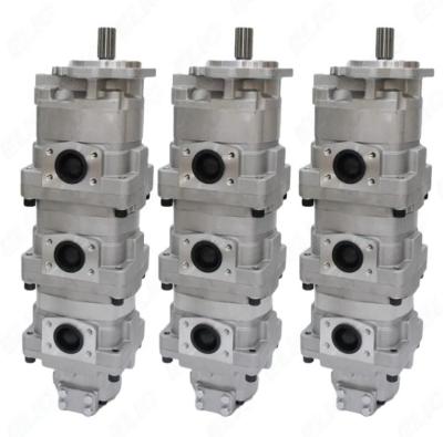 China WA300 WA320 Wheel Loader Parts 705-55-34160 Quadruple Gear Pump Standard Excavator Pump Group for sale