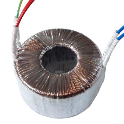 China 1000W Power Transformer Silicon Steel Toroidal Core Step Down Transformer for sale