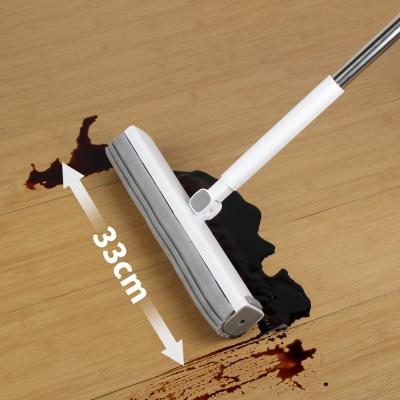 China Sustainable Good Price Labor Saving Indoor Floor Cleaning Bucket Strong Water Absorption Sponge Mop for sale