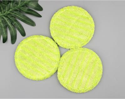 China Sustainable Wholesale Circular handheld electric mop replacement pad rotary sweeper accessories robot mop head for sale